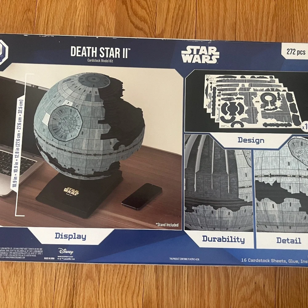disney 3d Star Wars death star II puzzle